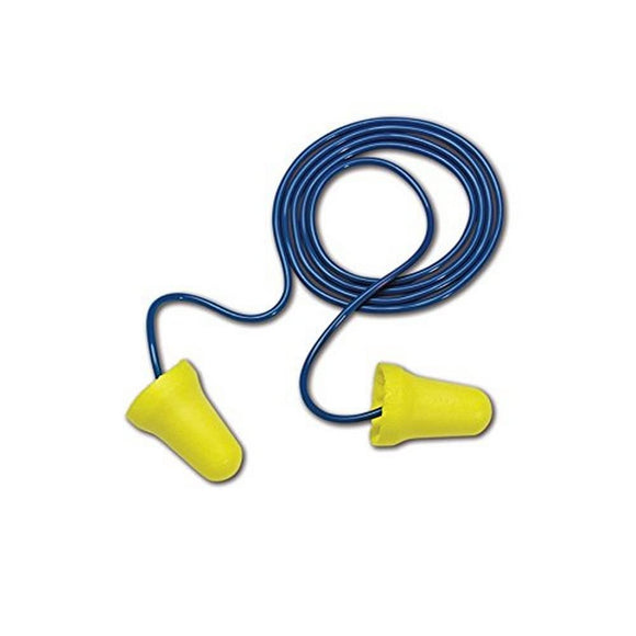 3M™ 312-1222, E-A-R™ E-Z-Fit™ Corded Earplugs in Poly Bag, 200 Pairs