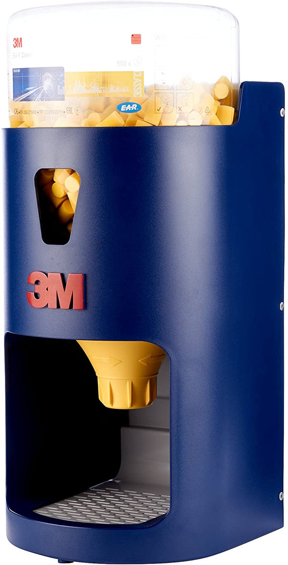 3M™ 391-0000 E-A-R™ One Touch™ Pro Earplug Dispenser, Blue