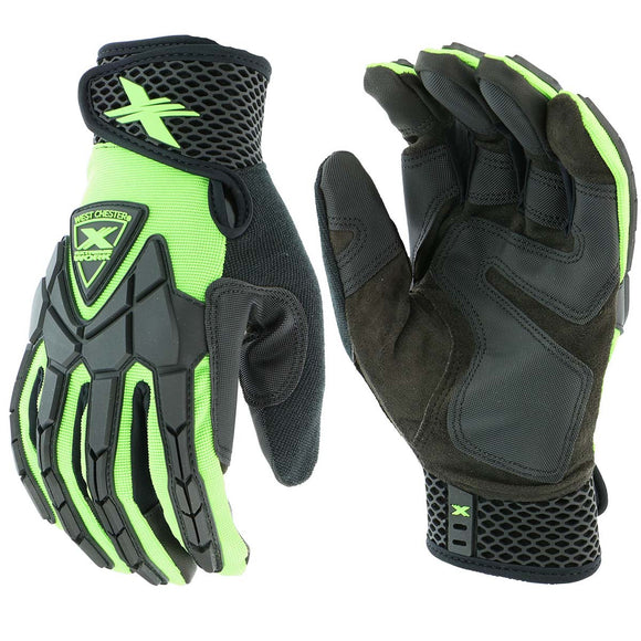 Extreme Work® 89305 Strike ProteX™ 3 Pack Impact Protection Gloves, Sz Large
