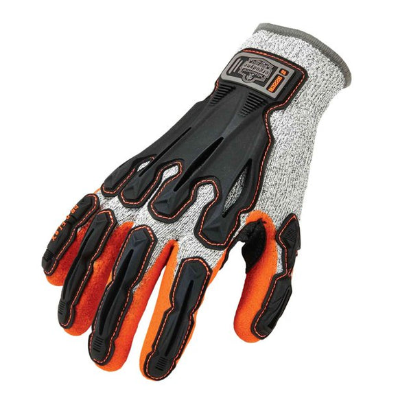 Ergodyne 17093 ProFlex® 922CR 3 Pairs Medium, Cut-Resistant Nitrile-Dipped DIR Gloves, Gray